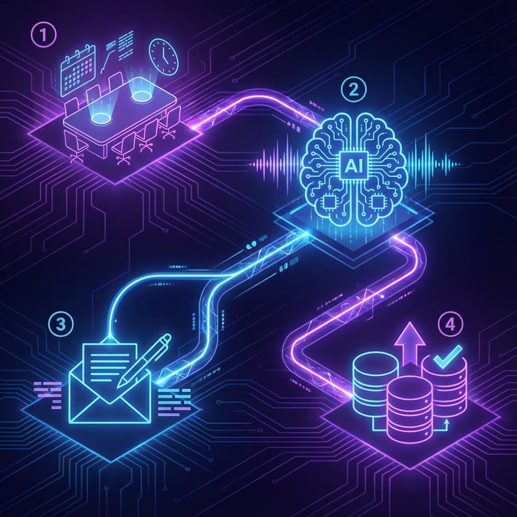 商談インテリジェンス・自動応答フロー